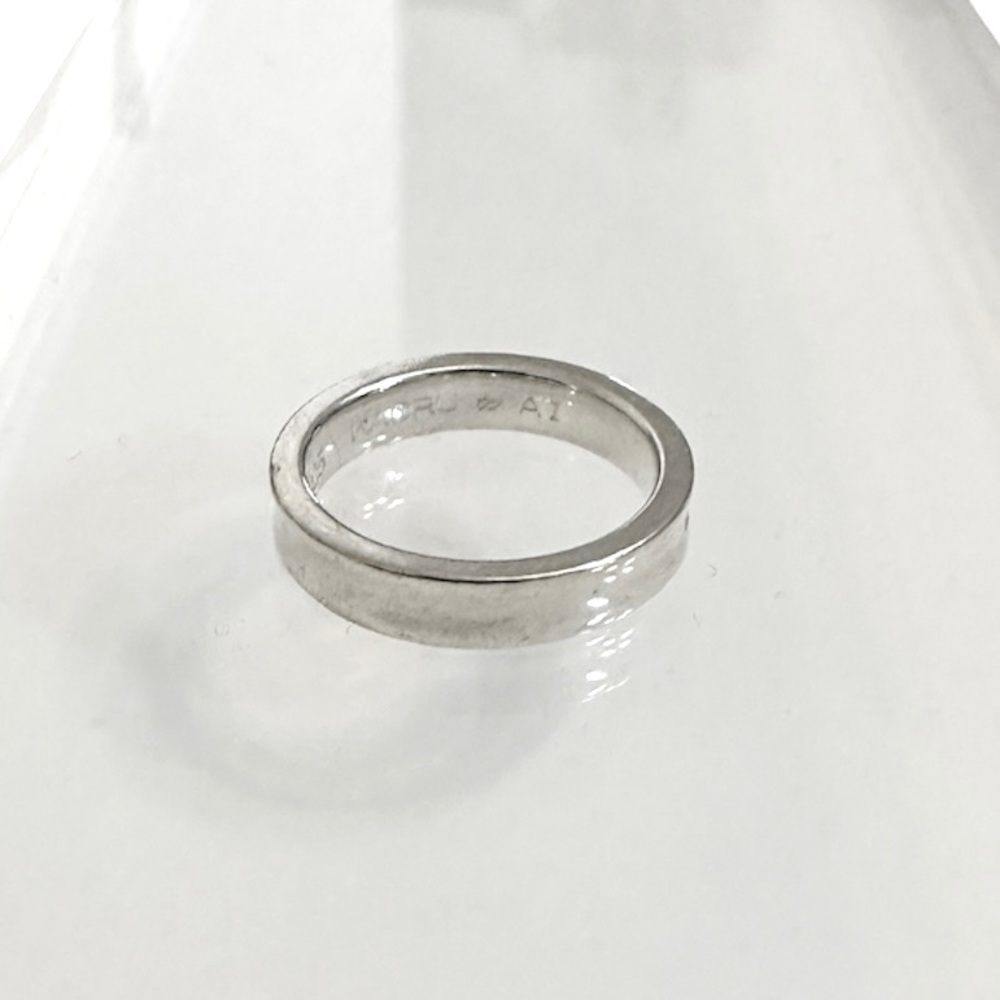 💎 TIFFANY&CO. 1837 Silver 925 Thin Band Ring sz: 49 - Picture 8 of 12